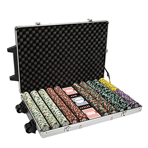 Algopix Similar Product 15 - Poker Knights Poker Chips Set  1000