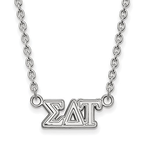 Algopix Similar Product 12 - LogoArt Sigma Delta Tau Medium Pendant