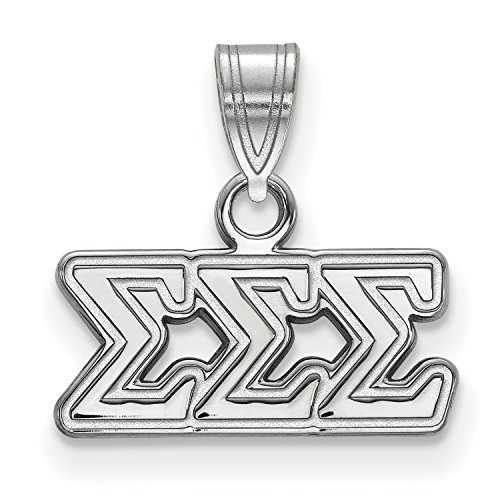 Algopix Similar Product 1 - LogoArt Sterling Silver Sigma Sigma