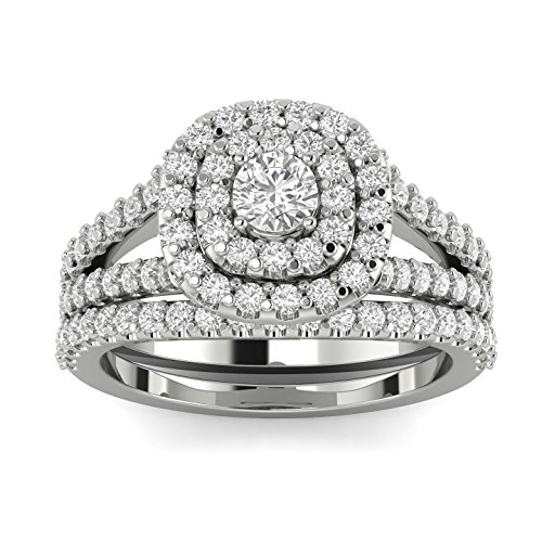 Algopix Similar Product 13 - 1 110ct Cushion Halo Diamond