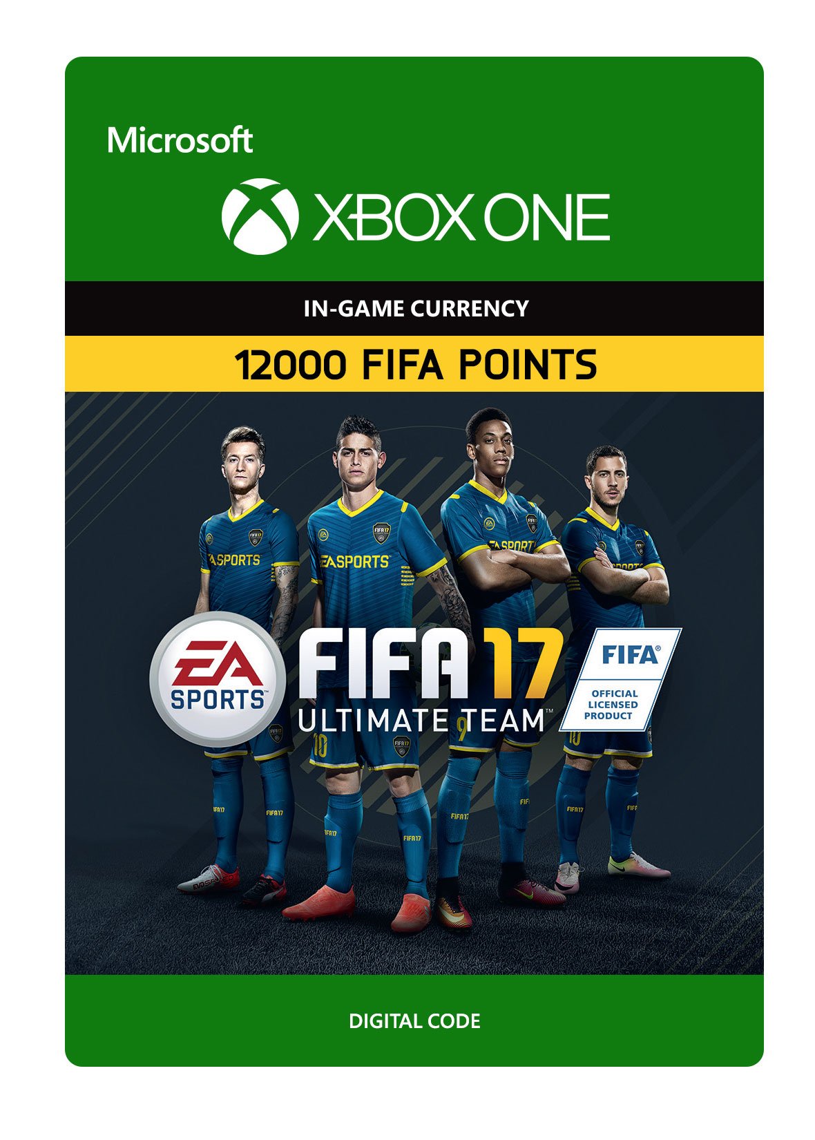 Algopix Similar Product 7 - FIFA 17 Ultimate Team FIFA Points 12000