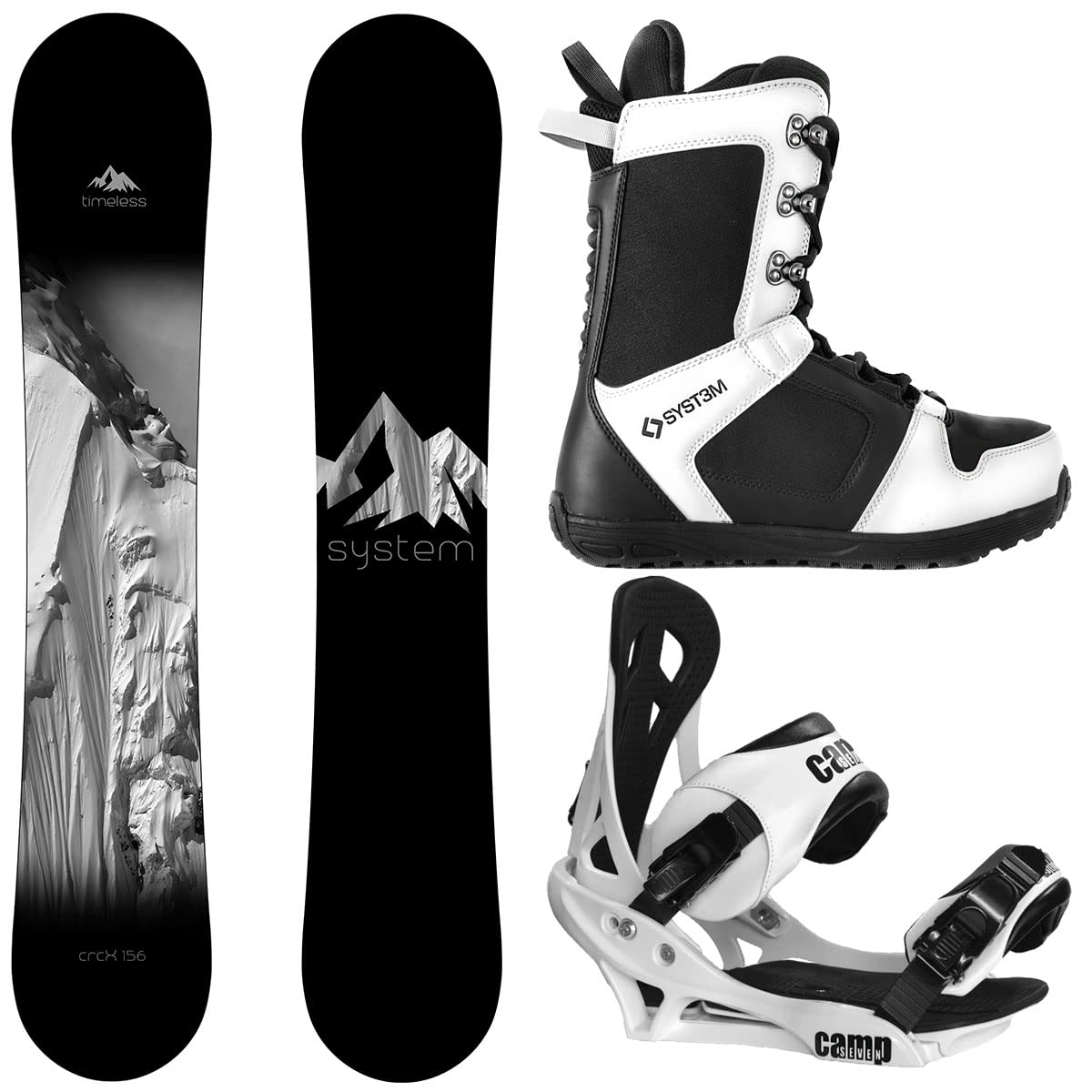 Algopix Similar Product 9 - PackageSystem Timeless Snowboard 159