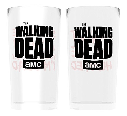 Algopix Similar Product 19 - The Walking Dead Pint Glasses - 2 pack