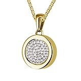 Algopix Similar Product 14 - Quiges Gold Stainless Steel 12mm Mini