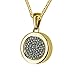 Algopix Similar Product 1 - Quiges Gold Stainless Steel 12mm Mini