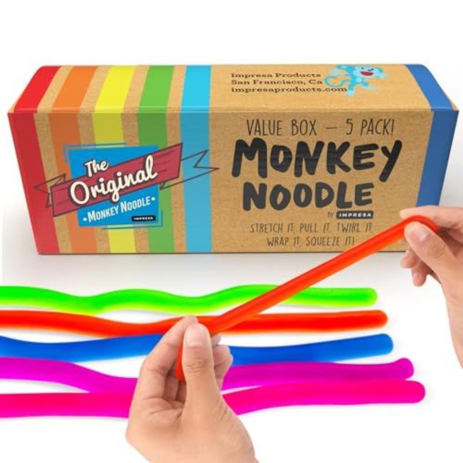 Algopix Similar Product 11 - Impresa 5 Pack The Original Monkey