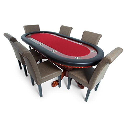 Algopix Similar Product 18 - BBO Poker Rockwell Poker Table for 10
