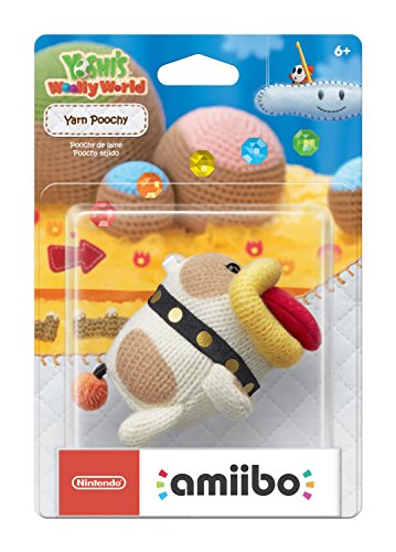 Algopix Similar Product 14 - Nintendo Yarn Poochy amiibo Collectable