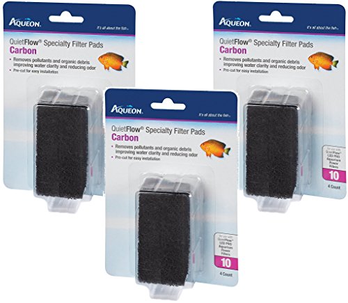Algopix Similar Product 6 - 3 Pack Aqueon QuietFlow Carbon