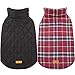 Algopix Similar Product 14 - Kuoser Warm Dog Coat Reversible Jacket