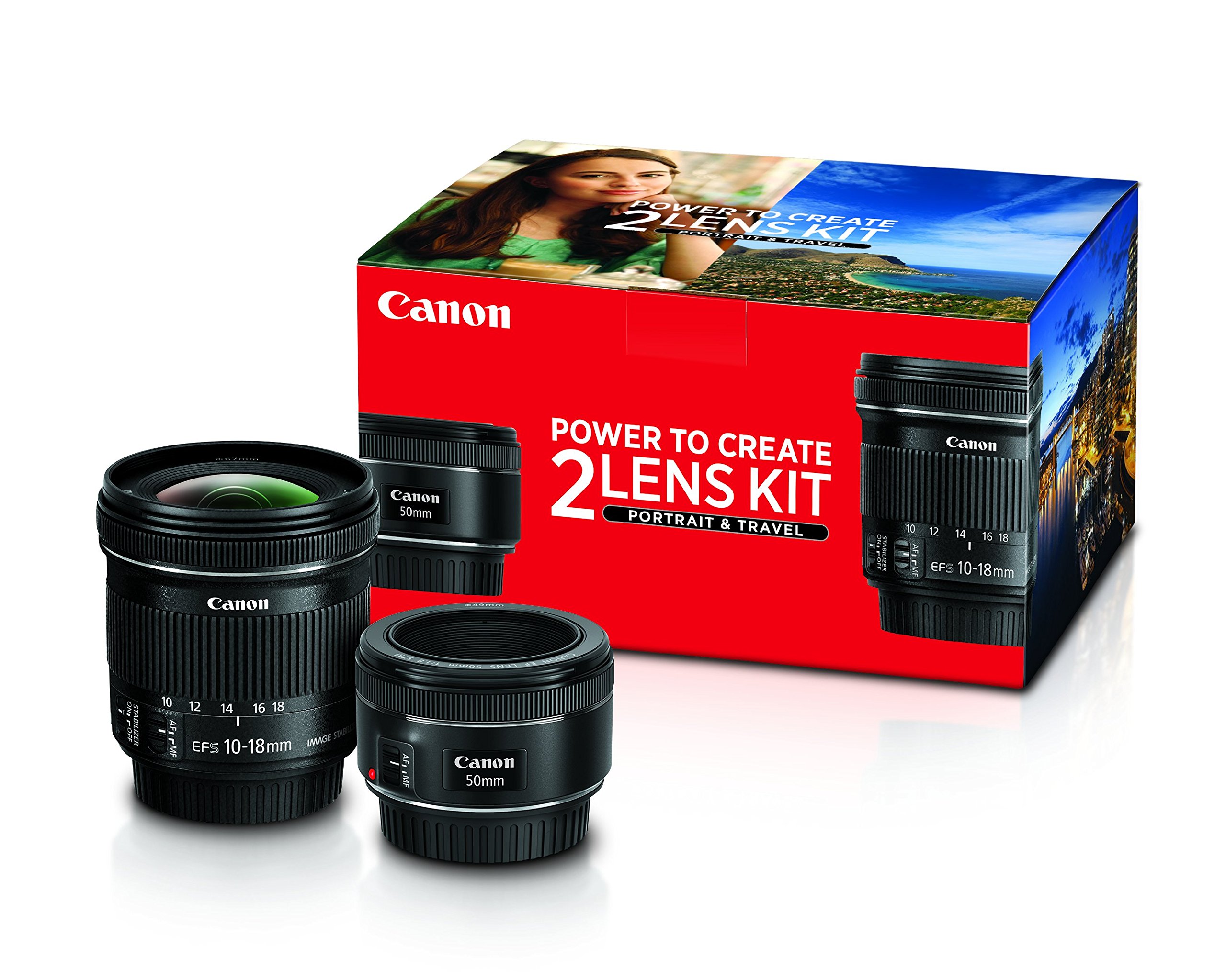 Algopix Similar Product 17 - Canon Portrait and Travel Two Lens Kit