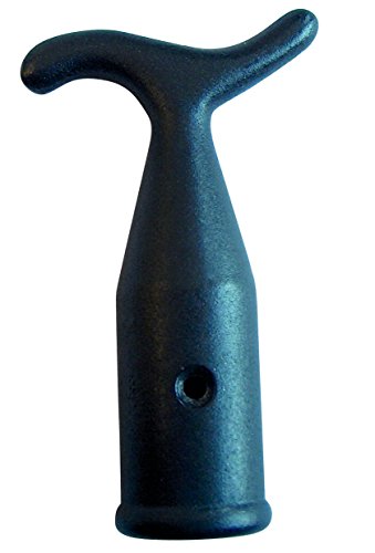 Algopix Similar Product 10 - Pole Hook, Black, 125 mm, Pack of 1
