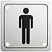 Algopix Similar Product 14 - HSI Mens Door Plate with Screw
