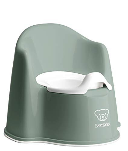 Algopix Similar Product 20 - BABYBJORN Potty Chair, Green/White