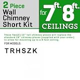 Algopix Similar Product 6 - Z Line SKKZ 212 Short Chimney Pieces