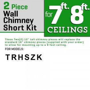 Algopix Similar Product 6 - Z Line SKKZ 212 Short Chimney Pieces