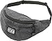 Algopix Similar Product 4 - Globe Sport Waist Pack, Grey (Charcoal)