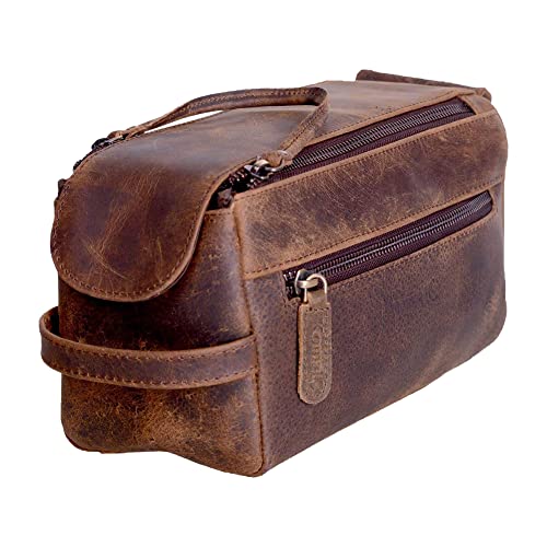 Algopix Similar Product 9 - KOMALC Premium Buffalo Leather Unisex