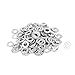 Algopix Similar Product 9 - uxcell 5mm x 10mm Zinc Plated Flat