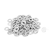 Algopix Similar Product 17 - uxcell 5mm x 10mm Zinc Plated Flat