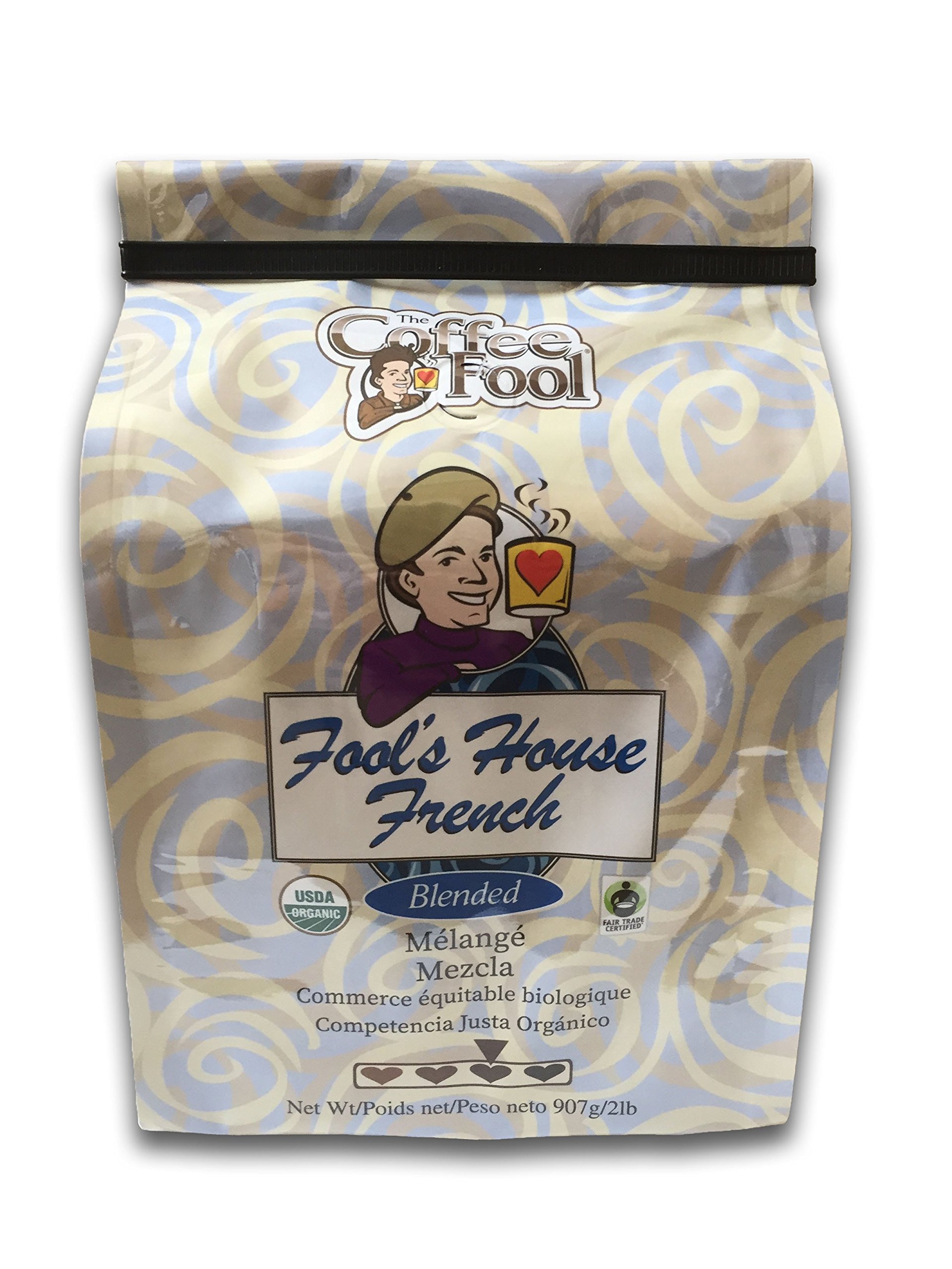 Algopix Similar Product 10 - Coffee Fools OFT House French 2 Pound