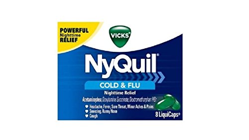 Algopix Similar Product 16 - Nyquil Cold  Flu Nighttime Relief 8