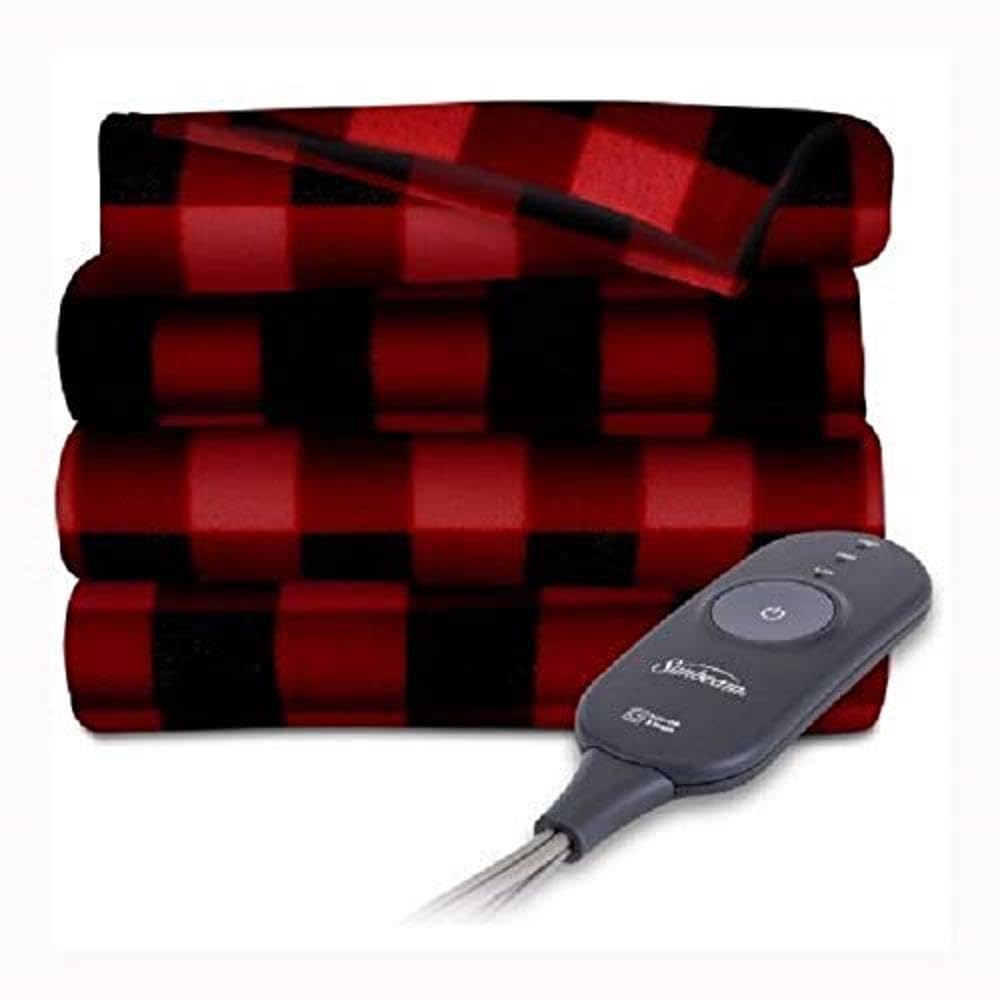 Algopix Similar Product 1 - Sunbeam Electric Heated Fleece Throw