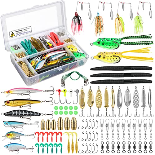 Algopix Similar Product 1 - PLUSINNO Fishing Lures Baits Tackle