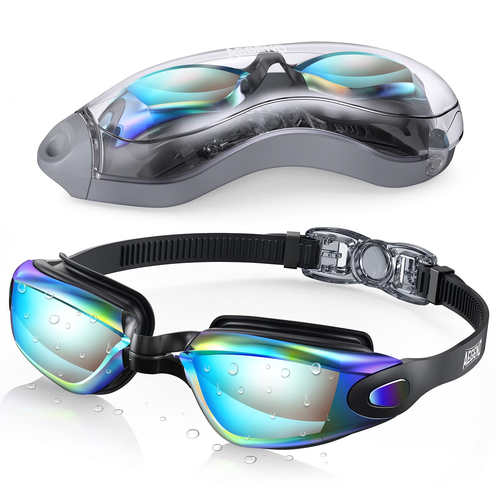 Algopix Similar Product 9 - Aegend Swim Goggles Swimming Goggles