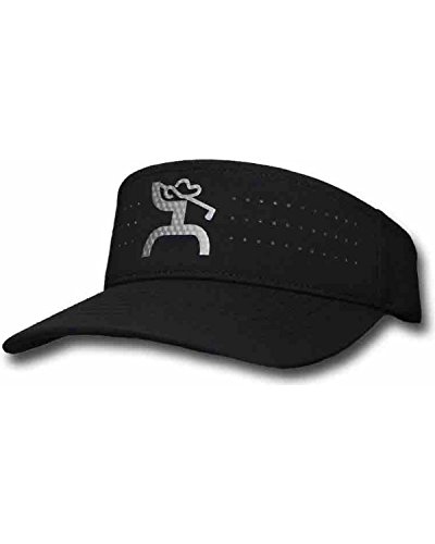Algopix Similar Product 14 - HOOey Shade Black Golf Visor With