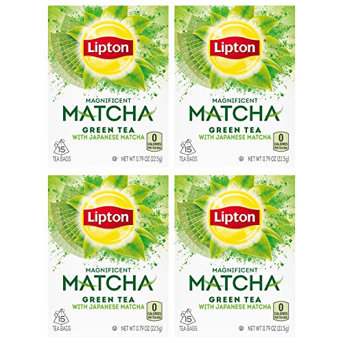 Algopix Similar Product 16 - Lipton Magnificent Matcha Tea Bags with