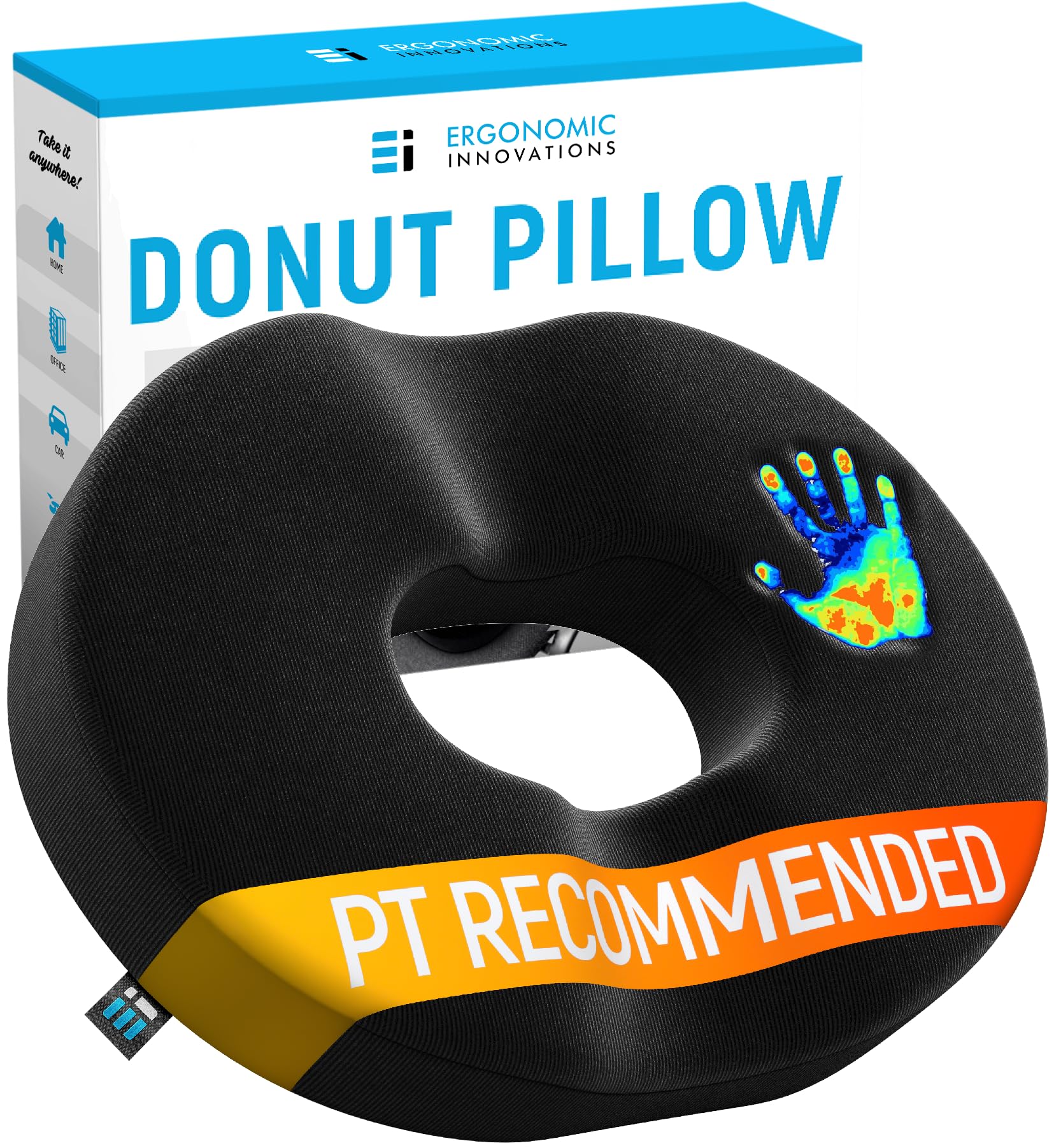 Algopix Similar Product 8 - Donut Pillow for Tailbone Pain Memory