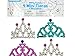 Algopix Similar Product 18 - Mini Tiaras Party Favors - Pack of 48