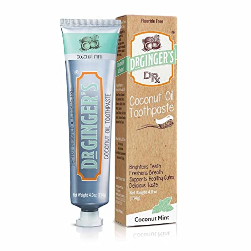 Algopix Similar Product 9 - Dr Gingers Coconut Oil Toothpaste