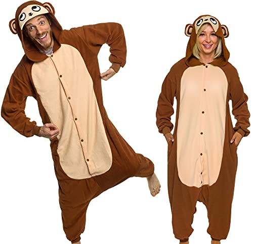 Algopix Similar Product 6 - Monkey Gorilla Animal Costume Unisex