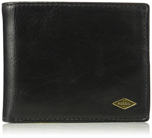 Algopix Similar Product 1 - Fossil Mens Ryan Leather RFIDBlocking