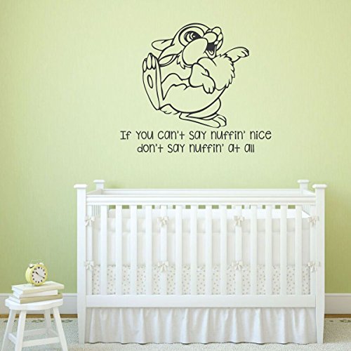 Algopix Similar Product 6 - Playroom Wall Decals Thumper From Bambi