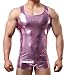 Algopix Similar Product 7 - Mendove Mens Metallic Sleeveless Shirt