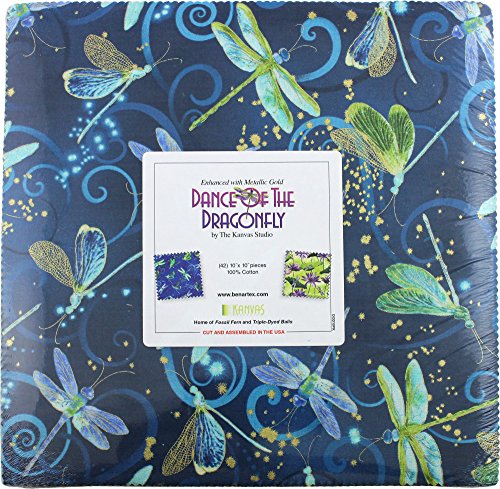 Algopix Similar Product 7 - Benartex DANCE OF THE DRAGONFLY 10inch