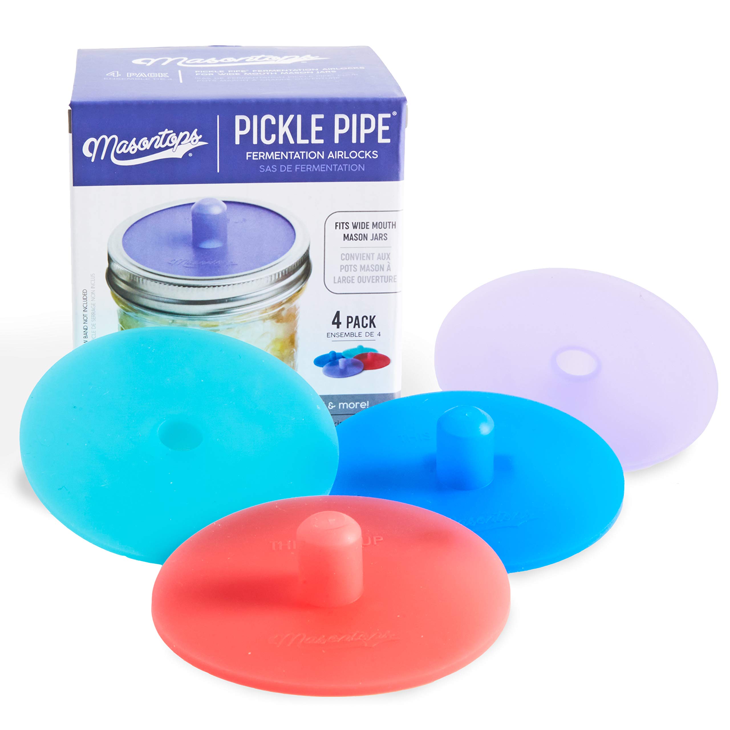 Algopix Similar Product 13 - Masontops Pickle Pipes  Airlock