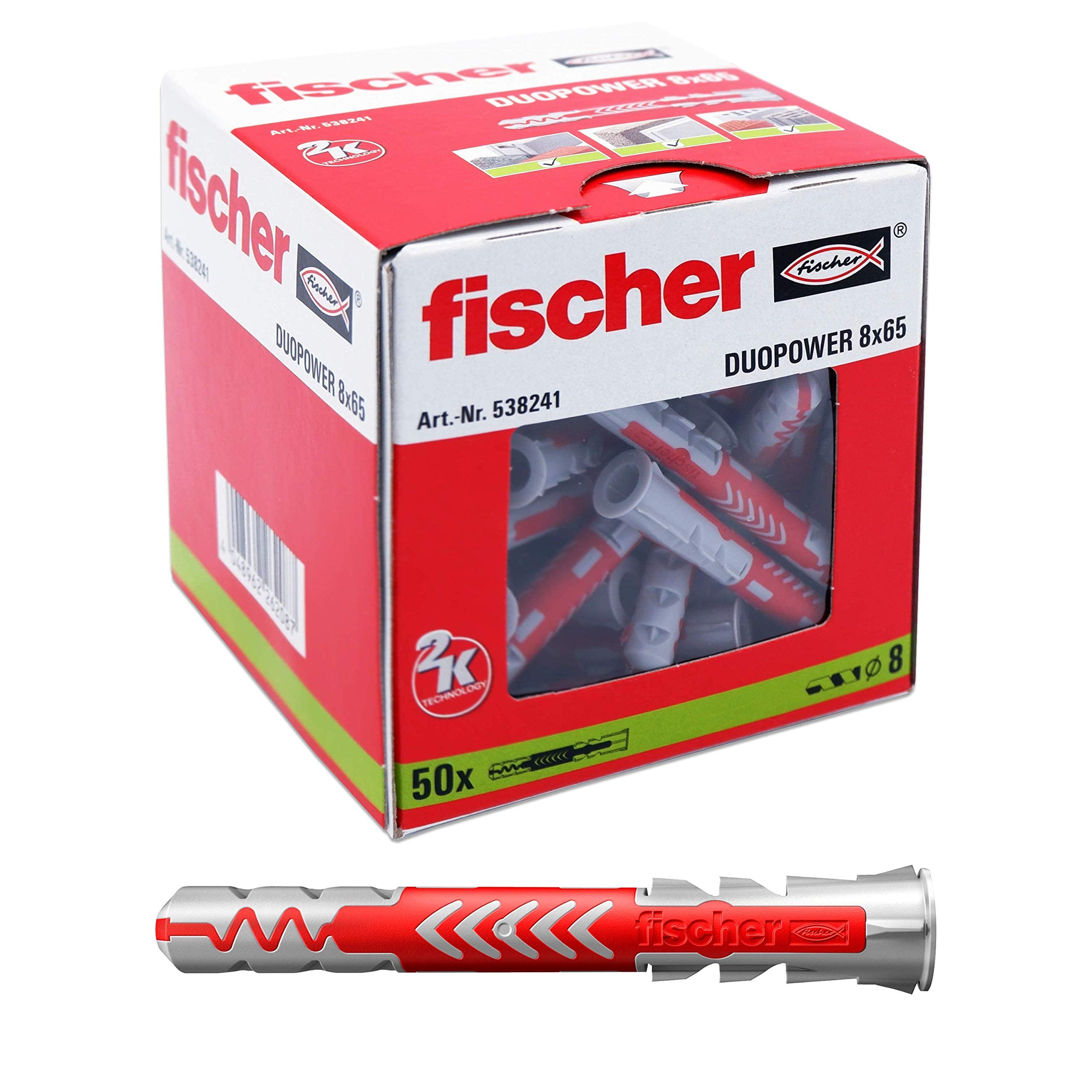 Algopix Similar Product 14 - fischer 538241 DUOPOWER Wallplug