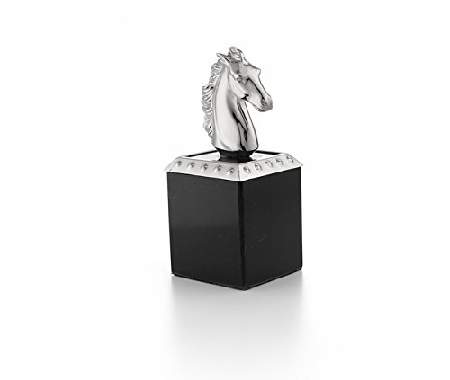 Algopix Similar Product 6 - Mary Jurek Black Marble Bookend 