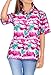 Algopix Similar Product 17 - LA LEELA Womens Swim Hawaiian Shirt