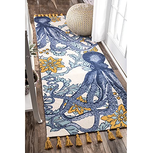 Algopix Similar Product 16 - nuLOOM Thomas Paul Printed Flatweave