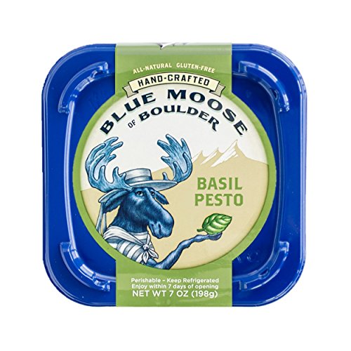 Algopix Similar Product 6 - Blue Moose, Basil Pesto, 7oz