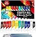 Algopix Similar Product 7 - Crafts 4 ALL Watercolor Paint Set 