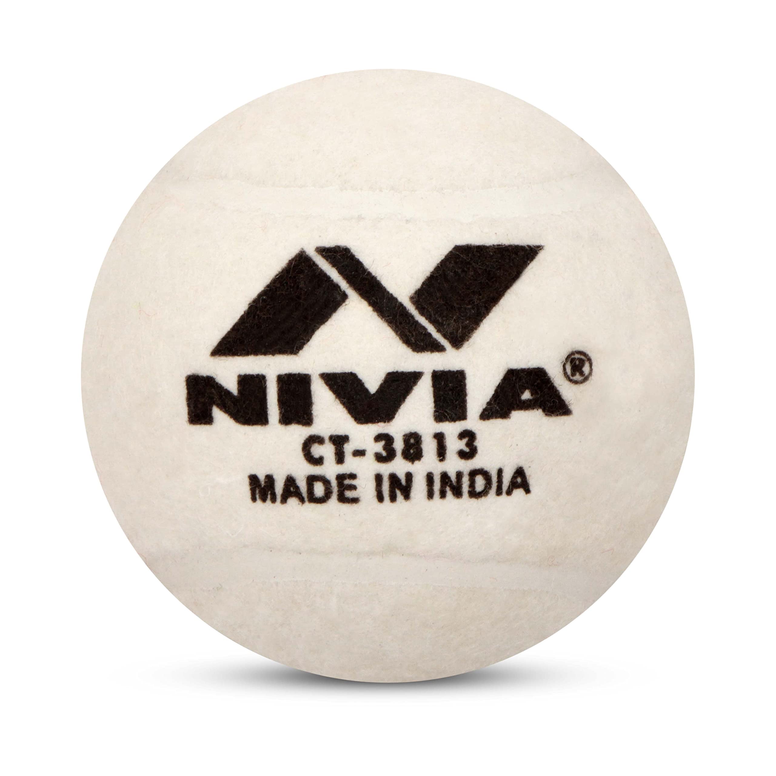 Algopix Similar Product 3 - Nivia Heavy Tennis Ball Cricket Ball