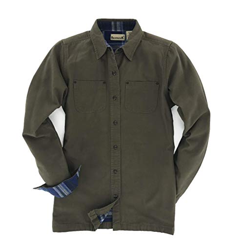 Algopix Similar Product 10 - Backpacker Ladies Canvas Shirt Jacket