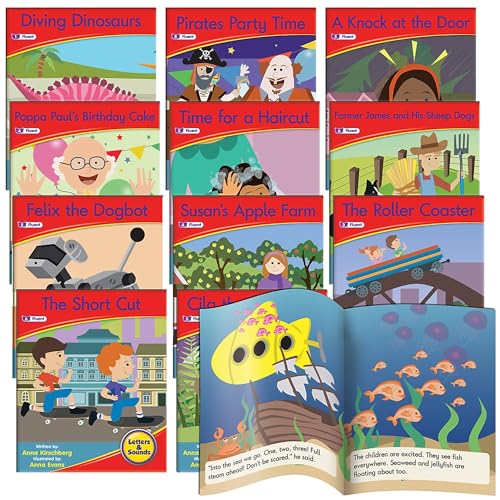 Algopix Similar Product 18 - Junior Learning JL385 Decodable Readers
