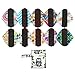 Algopix Similar Product 4 - 10PCS 8 Inch Reusable Washable